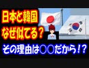 【韓国の反応】 「日本と韓国は、どうしてこんなに 似ている物が 多いのですか？」 その理由がコチラ