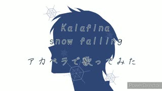 Kalafina【snow falling】アカペラで歌ってみた