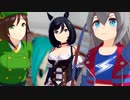 MMDの世界に行ったウマ娘たち