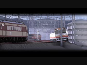 早朝、某カーブにて
