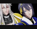 【MMD刀剣乱舞】三日月/小狐丸　GLIDE【自作モデル】