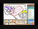 ３人で仲良くお絵かきバトル　パート14
