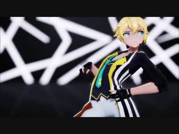 【MMD】No Time For Tears【鏡音レン】