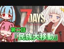 【7 Days to Die】ボイロ学園サバイバル部！2日目【7dtd】