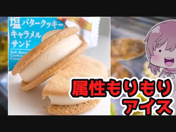 【食レポ★3つ】塩バタークッキーサンドキャラメルアイスクリーム