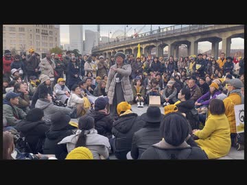 2022/01/9（日）全国同時緊急デモ神奈川500人参加！佐々木みちこデモ行進後の広場スピーチ！（マイクがなく聴き取りにくい箇所あります）