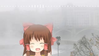 【再】霧雨の街角の神社