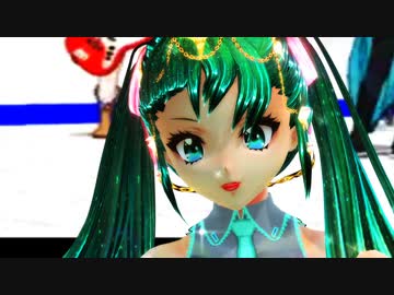 《sdPBR-MMD》VRoid ☆ Let's Dance Now ! - 初音ミク ☆【2022年新春ＭＭＤ祭り】
