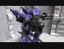 ガンプラ２体を作ってゐた