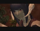 カッパのFF14生活048　焼けた道と傍らの死