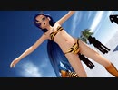 虎柄水着の五月雨ちゃんでルマ