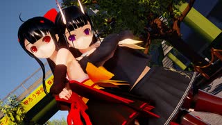 【MMDアズールレーン】阿賀野と能代に「メランコリック」を踊ってもらいました【らぶ式】