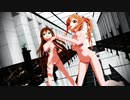 女子高生二人！！ 水着！ゴーストルール【MMD-MV】