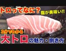 焼肉屋が教える！マグロの大トロの魅力と捌き方！