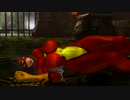 female superhero in danger - spiderwoman