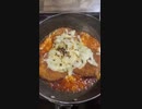 【＃1分クッキング】クリームコロッケトマトソース　チーズとじ丼【＃料理 ＃飯テロ】