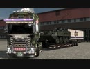 【ETS2】【720P】ジェシェフ→ムカチェボ　322km 使用済みプラスチック(9t)