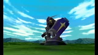 スーパーロボット大戦α for Dreamcast　G-3ガンダム戦闘シーン