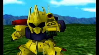 スーパーロボット大戦α for Dreamcast　百式改戦闘シーン