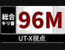 【自演動画】9600万コメント達成の瞬間 UT-X視点