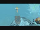 【ブレワイ(BotW)】依頼を受けて、鉄箱１０個で飛び込み台を作って飛び込み可能な限界を調べてみた【ドリカラ】