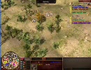 AoE3 アジアの覇王 第8回AoE3リーグ マスター3v3 3決 杜vs shmras 第二戦 Part2