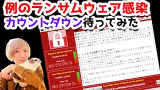 例のランサムウェア感染してカウントダウン1週間待ってみた結果…