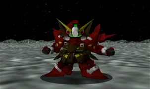 スーパーロボット大戦α for Dreamcast　ヒュッケバインEX戦闘シーン