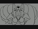 【vore・丸呑み】メスけも Samesize vore