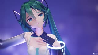 【MMD】 『01_ballad-full ver 星に願いを』 YYB式初音ミク