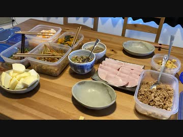 【週末ルーティーン】一般男性が嫁さんと常備菜を仕込む動画です。