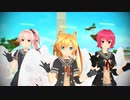 【MMD艦これ】ダダダダ天使【ダメ天使な阿武隈・由良・鬼怒】
