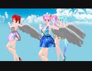 【MMD】Future_Sky【重音テト　小春音アミ　初音ミク】