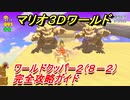 【マリオ３Ｄワールド】クッパー２（８－２）攻略ガイド　グリーンスターとハンコの場所全部紹介！