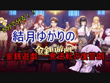 ５分くらいで分かる広告のゲーム＃23　 金銭遊戯 一発逆転の復讐劇