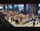 【手ブレあり・音なし】年の瀬のJR東日本 仙台駅　中央口付近のタイムラプス　JR East Sendai Station Central gate Area Time lapse.