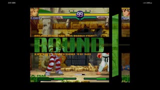 ストリートファイターZERO3　プレイ動画　コーディVSリュウ(自分)