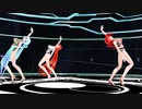 【MMD】背景を断つ【重音テト　波音リツ　初音ミク】