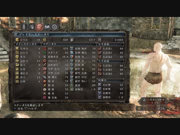 ハイスペック版 PS4 ダークソウル2　マデューラの穴を「銀猫の指輪」を使って抜けてクズ底の篝火までの動画です