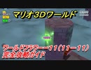 【マリオ３Ｄワールド】フラワーー１１（１１－１１）攻略ガイド　グリーンスターの場所全部紹介！