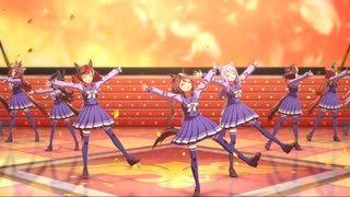 ウマ娘　トレセン学園の冬服でユメヲカケル！（１０８０）