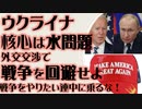 ウクライナ　核心は水問題　外交で戦争を回避せよ　戦争を欲しがっている者たちを見抜け