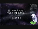 きりたん朗読021・著：田中貢太郎、作品名：魔王物語　六（使用ツール：VOICEROID+ 東北きりたん EX）