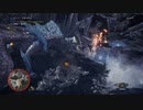 【MHWI】歴戦王イヴェルカーナ 猫火事場 片手剣 03’57”06