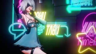 【MMD】Masked bitcH【2B】