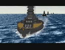 【MMD】戦艦が単縦陣で海を進むだけ【艦これ】