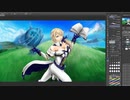 原神のバーバラさんを大きく育ててみた