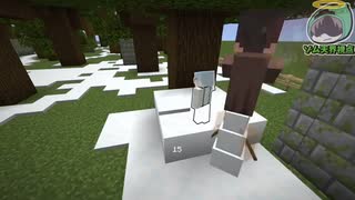 【マイクラ雪だるま鬼ごっこ】耐えろ！俺の体・・・ッ！