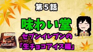 【味わい堂】セブンイレブンの生チョコアイス