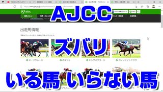 【競馬予想TV】アメリカジョッキークラブカップ2022 ズバリ いる馬 いらない馬 東海ステークス【武豊TV ルメール】